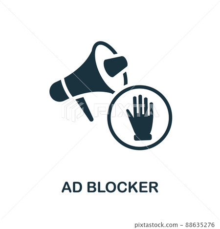 Ad Blocker flat icon. Colored element sign from marketing collection. Flat Ad Blocker icon sign for web design, infographics and more. Ad Blocker flat icon. Colored element sign from marketing collection. Flat Ad Blocker icon sign for web design, infographics and more. 88635276