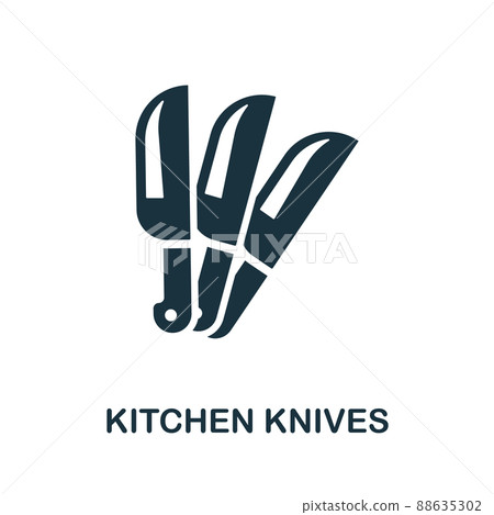 Kitchen Knives icon. Simple element from kitchen collection. Creative Kitchen Knives icon for web design, templates, infographics and more Kitchen Knives icon. Simple element from kitchen collection. Creative Kitchen Knives icon for web design, templates, infographics and more 88635302
