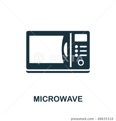 Microwave icon. Simple element from kitchen collection. Creative Microwave icon for web design, templates, infographics and more Microwave icon. Simple element from kitchen collection. Creative Microwave icon for web design, templates, infographics and more 88635318