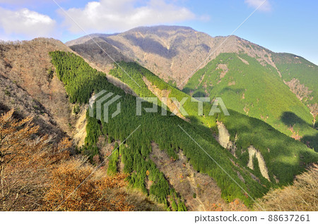 深秋西丹澤,山梨百座名山之一的大室山 深秋西丹澤,山梨百座名山之一的大室山 88637261