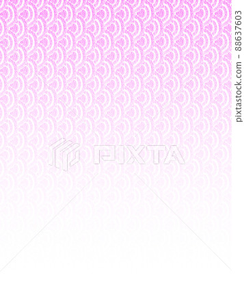 Background material: Scale pattern drawn with oil pastels, pink, gradation that fades from top to bottom, vertical, other colors available Background material: Scale pattern drawn with oil pastels, pink, gradation that fades from top to bottom, vertical, other colors available 88637603