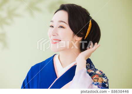 Blue Houmongi Blue Houmongi 88638446