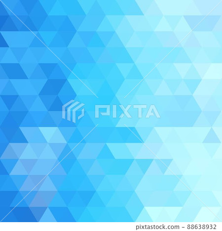 blue triangles background. geometric design. eps 10 88638932
