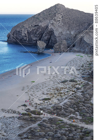 Beach of Los Muertos, Cabo de Gata-Nijar Natural Park, Spain 88639405