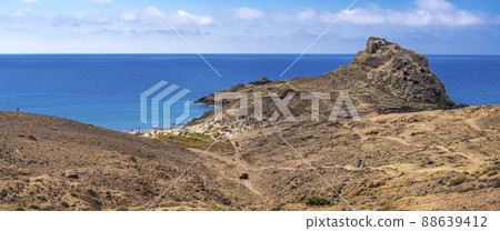 Columnar Jointing Structures Of Punta Baja, Cabo de Gata-Nijar Natural Park, Spain 88639412