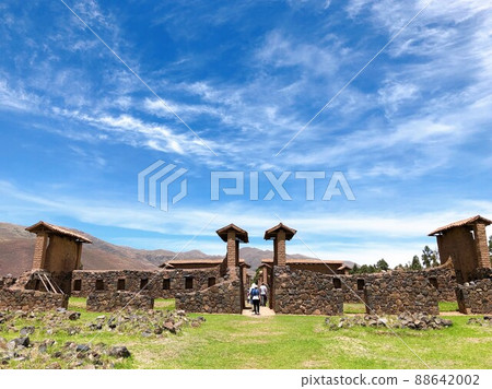 [Peru] Rakchi Ruins: Former site of residential building (San Pedro village) 88642002