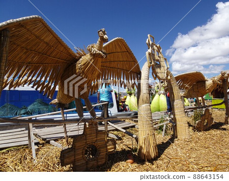 [秘魯] 托托拉（普諾）製作的鳥類藝術 88643154