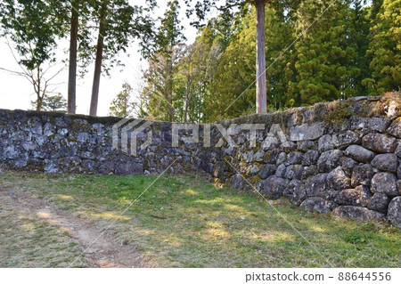春天岐阜的岩村城跡 春天岐阜的岩村城跡 88644556