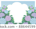 陽光明媚的日子裡的繡球花插圖 88644599
