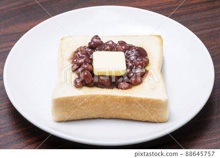 An butter toast Ogura toast light meal image material An butter toast Ogura toast light meal image material 88645757