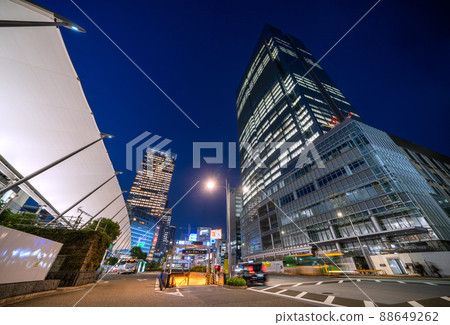 日本東京城市景觀,如東京中城八重洲 日本東京城市景觀,如東京中城八重洲 88649262