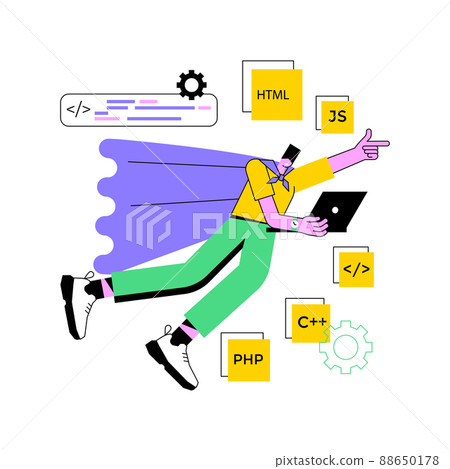 Computer Training Vector