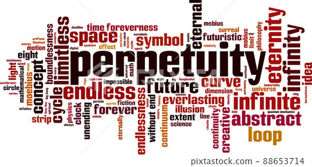 Perpetuity word cloud 88653714