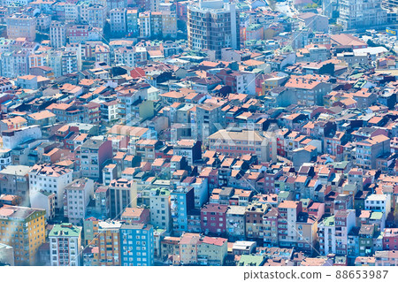 View of the roofs of Istanbul. View of the roofs of Istanbul. 88653987