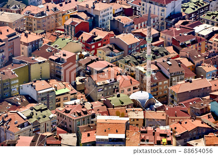 View of the roofs of Istanbul. View of the roofs of Istanbul. 88654056