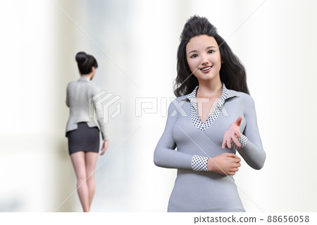 Business Woman Standing Stock Photos and Images - 123RF