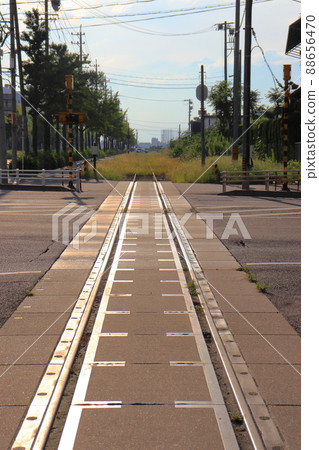 Meitetsu Tsukiko Line Freight Line beyond Higashinagoyako Station 88656470
