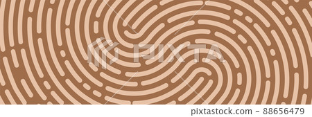 Fingerprint background, print - Stock Illustration [88656479] - PIXTA