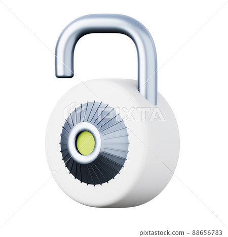 Code lock open high quality 3D render illustration. Security app password access concept icon. Code lock open high quality 3D render illustration. Security app password access concept icon. 88656783