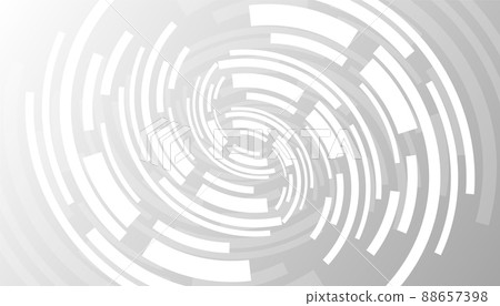 Poster with round pattern. Futuristic digital abstract background 88657398