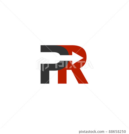 Public relations logo. PR letters Public relations logo. PR letters 88658250