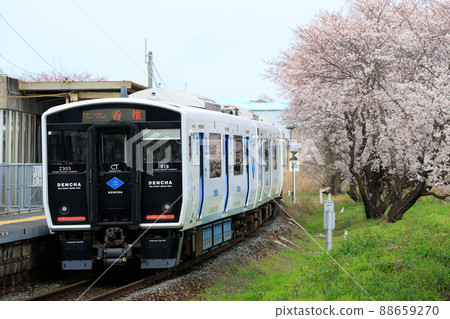 Sakura and BEC819 series train "DENCHA" (JR Kyushu) 88659270