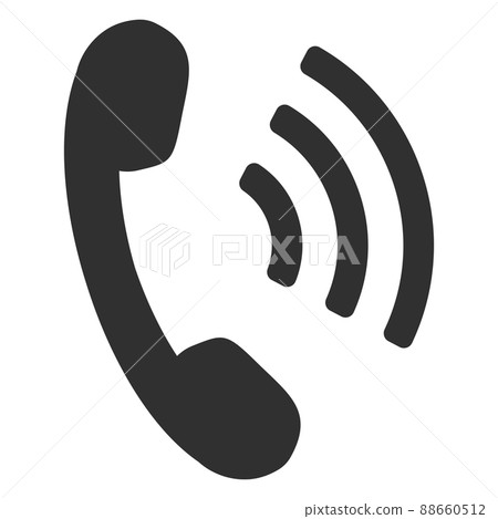 通話期間的聽筒圖標 88660512