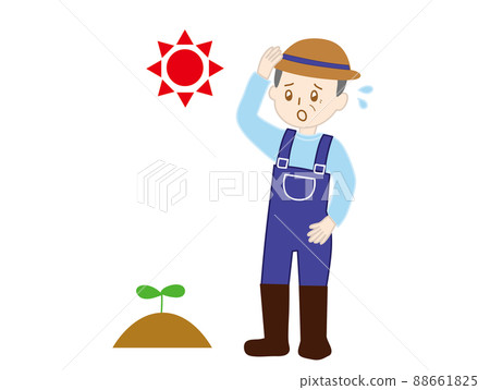 大熱天干農活的人 88661825