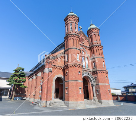 《Fukuoka》 Catholic Imamura Church / Imamura Catholic Church (Imamura Cathedral) Tachiarai-cho, Mii-gun 《Fukuoka》 Catholic Imamura Church / Imamura Catholic Church (Imamura Cathedral) Tachiarai-cho, Mii-gun 88662223