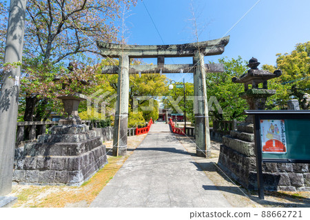 《Fukuoka Prefecture》 Kitano Tenmangu, Kurume City, Fukuoka Prefecture 《Fukuoka Prefecture》 Kitano Tenmangu, Kurume City, Fukuoka Prefecture 88662721