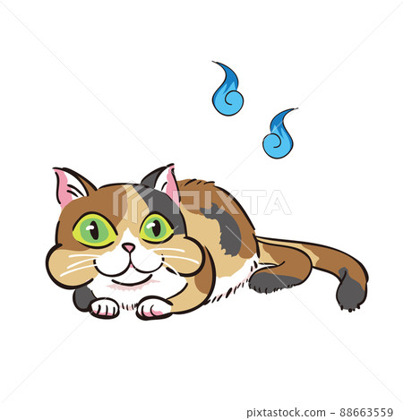 可愛的怪物貓怪物貓又 88663559