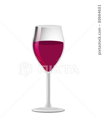 Glass of Elite Red Wine Classical Alcohol Drink Glass of Elite Red Wine Classical Alcohol Drink 88664681