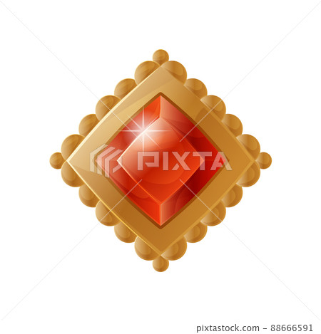 Rhomboid Red Diamond in Pretty Female Jewelry Rhomboid Red Diamond in Pretty Female Jewelry 88666591