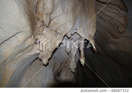First lane of Lagan Cave, World Heritage Gunung Mul National Park on Borneo Island, Malaysia 88667152