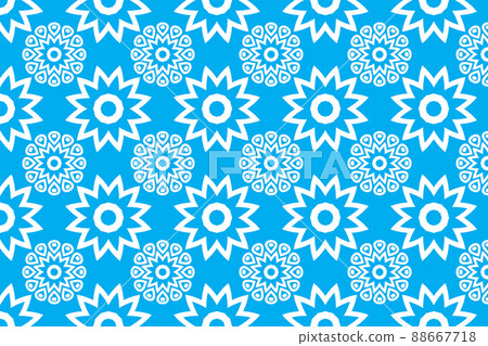 Seamless portugal or spain azulejo tile 88667718