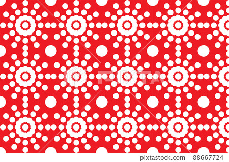 Illustration of tiles textured pattern Illustration of tiles textured pattern 88667724