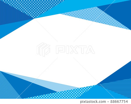 Geometric pattern frame white space stripe dot summer image 88667754