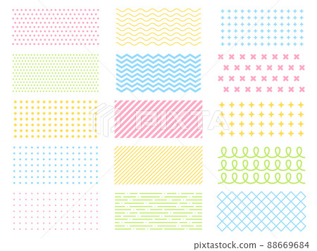 數字幾何圖案零件集 數字幾何圖案零件集 88669684