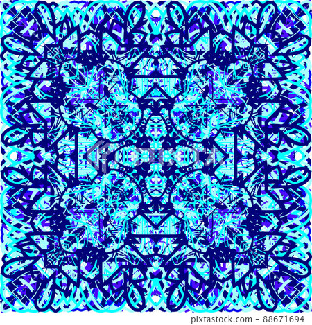 Quatrefoil portuguese azulejos Quatrefoil portuguese azulejos 88671694