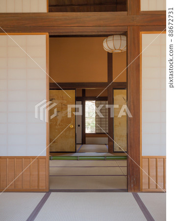 Hikone Castle Tsuki Goten Goshoin Gojinoma from the entrance side 88672731