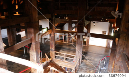 Inside Matsue Castle, the 12th castle tower of Japan 88674094