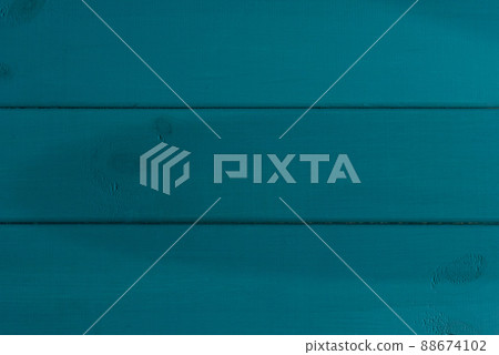 Texture of blue wooden surface fence horizontal lines board abstract plank background Texture of blue wooden surface fence horizontal lines board abstract plank background 88674102
