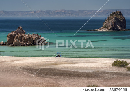 volcano rock and stone baja california sur mexico sea landscape volcano rock and stone baja california sur mexico sea landscape 88674666