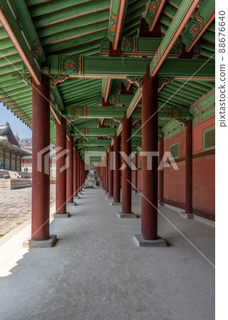 Gyeonghui Palace Gyeonghuigung of Joseon Dynasty in Seoul, South Korea 88676640