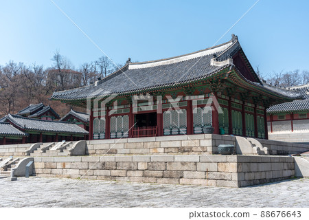 Gyeonghui Palace Gyeonghuigung of Joseon Dynasty in Seoul, South Korea 88676643
