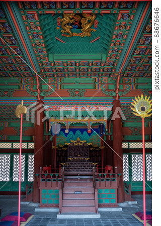 Gyeonghui Palace Gyeonghuigung of Joseon Dynasty in Seoul, South Korea 88676646