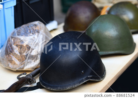 Protective german helmets during World War II 88681524