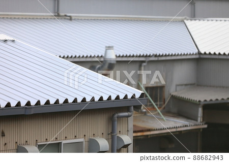 工廠屋頂圖像 88682943