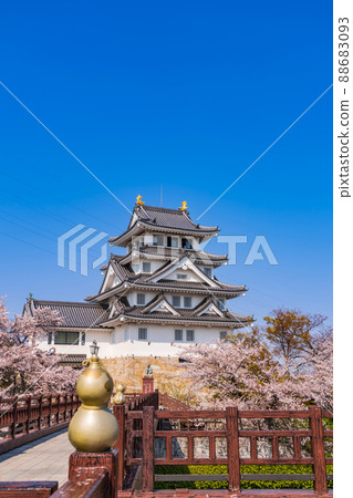 春天的砂俁市，櫻花盛開<岐阜縣大垣市> 88683093