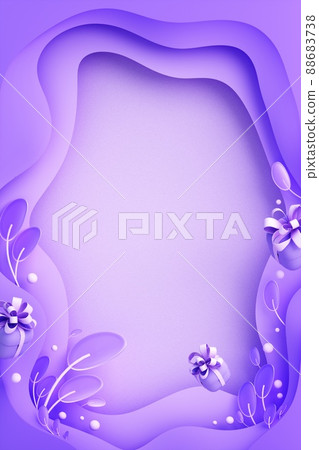 3D rendering of cute cartoon girl 88683738